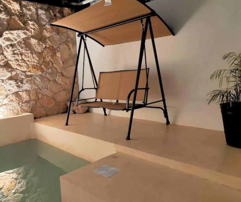 メリダCasa Colibri Con Alberca En El Centroアパートメント エクステリア 写真
